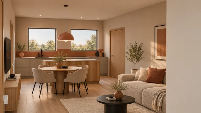 Living room before the change